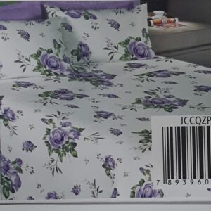 Jogo Queen Size C/4 Peças 100% Algodão Premium  200 Fios
