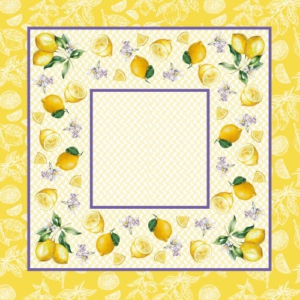 Toalha de Mesa Super Pratica Estampada 1,00x1,00m Lepper