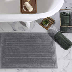 Toalha de Piso Felpudo Milan Cor: Cinza /Grey Lufamar