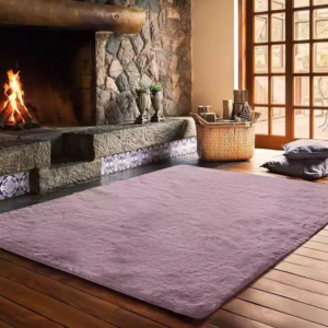 Tapete Para Quarto/Sala Melody 1,40 x 2,00m Rosa Jolitex