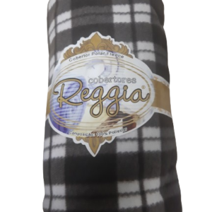 Cobertor Casal Polar Fleece Xadrez C/Estilo Escocês 180x220m