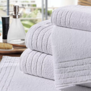 Toalha Banho Platinum Profissional 80x150m  Branca - Lufamar