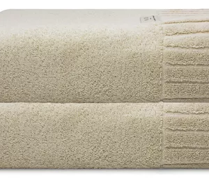 Toalha de Banho Velour Fio Penteado 85x150m - Camesa Bege