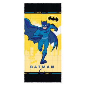 Toalha Felpuda de Banho Estampada Batman 60x120cm Lepper
