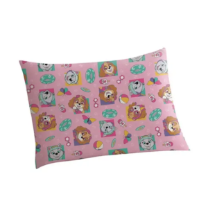 Fronha Avulsa Estampada Patrulha Canina Menina 50 cm x 70 cm
