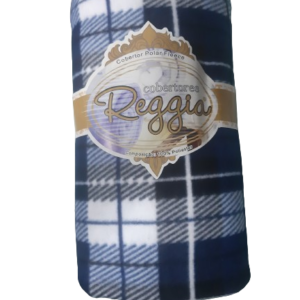 Cobertor Casal Polar Fleece Xadrez C/Estilo Escocês 180x220m