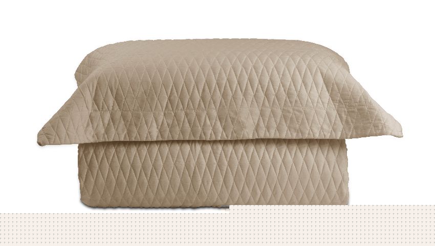 Kit Colcha Matelasse King Size  3 Pças Cetim 300 Fios Sultan