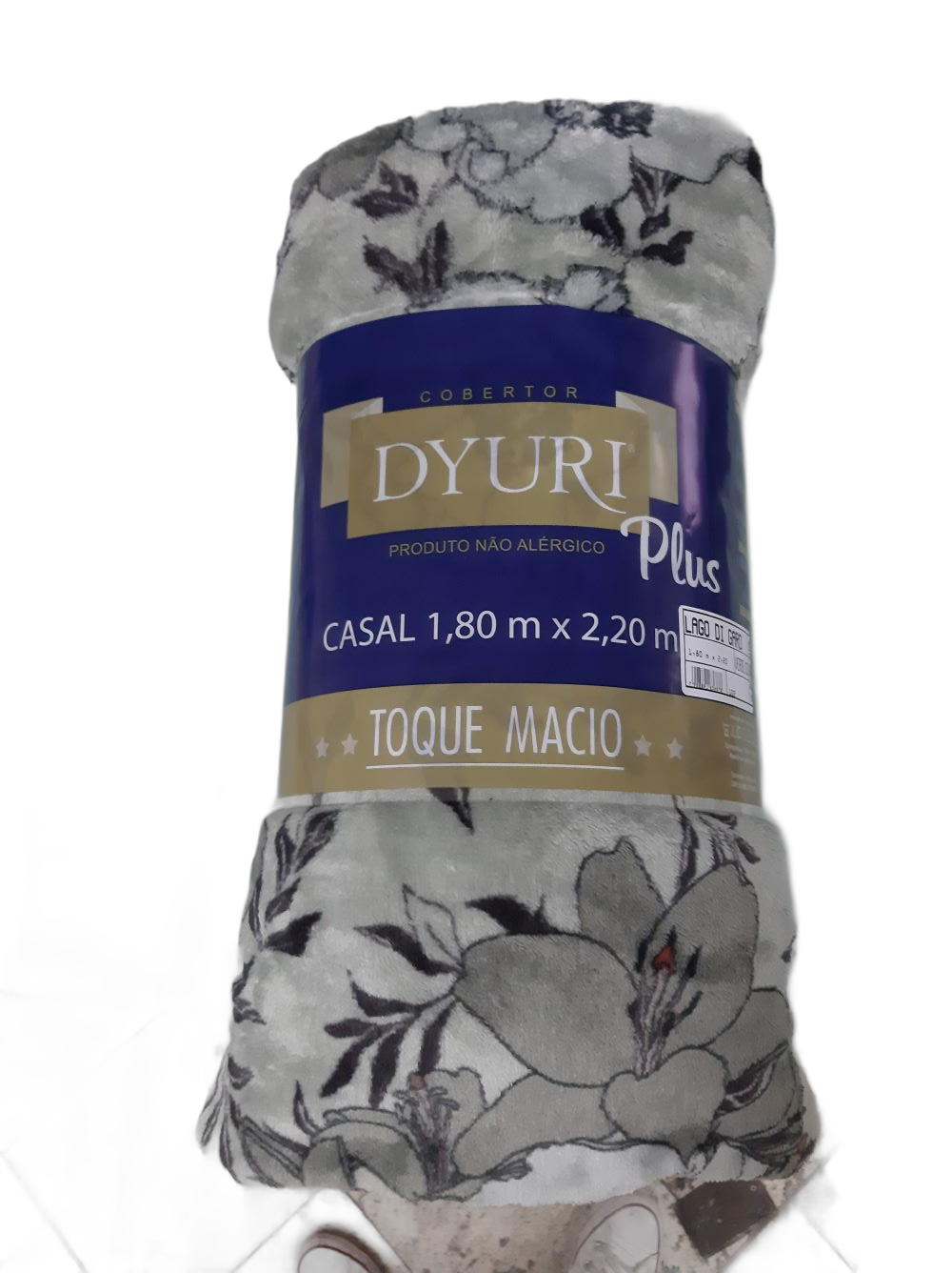 Cobertor Dyuri Plus Casal 1,80x2,20m Estampa Lago Di Garda