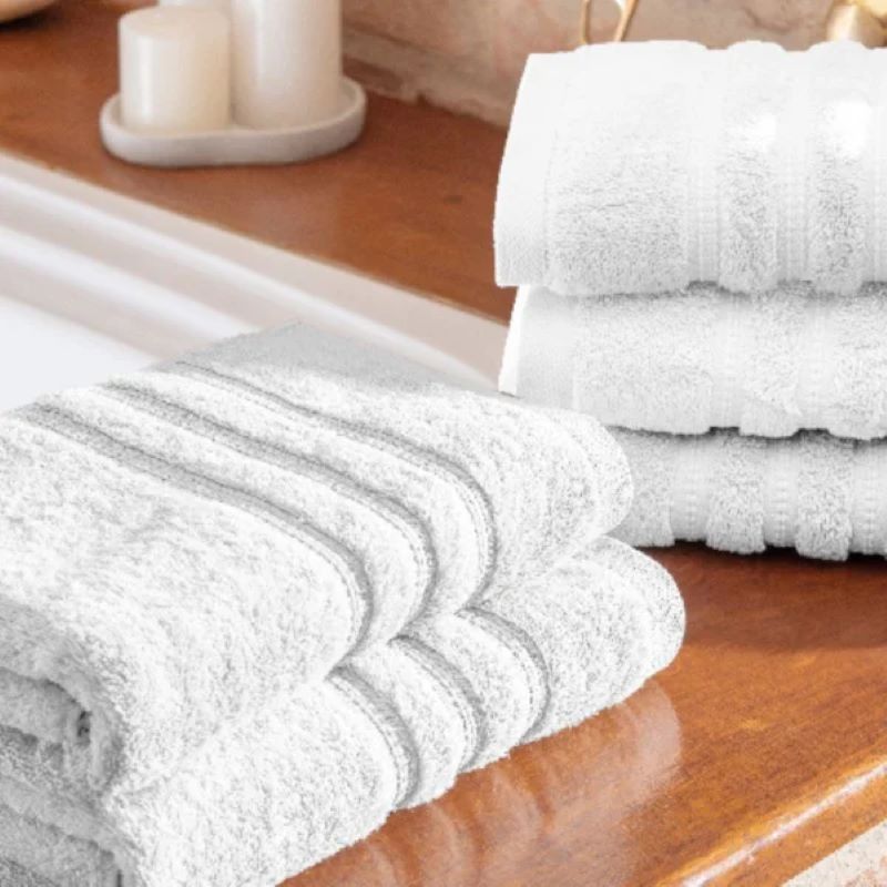 Toalha Rosto Avulsa Breeze  Naturalle 48x80cm Branca Sultan