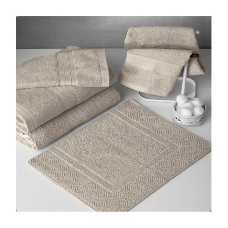 Toalha de Piso Naturalle Fashion 80x48 cm Cor Fendi  Sultan