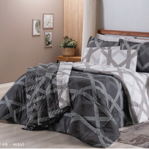 Cobreleito Queen Size Gold C/3 Peças Matelado 240x260m Juma