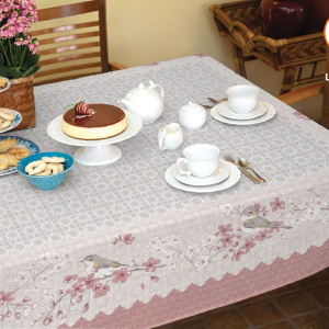 Toalha de Mesa Pratica Retangular 6 Lugares Campos 140x220cm