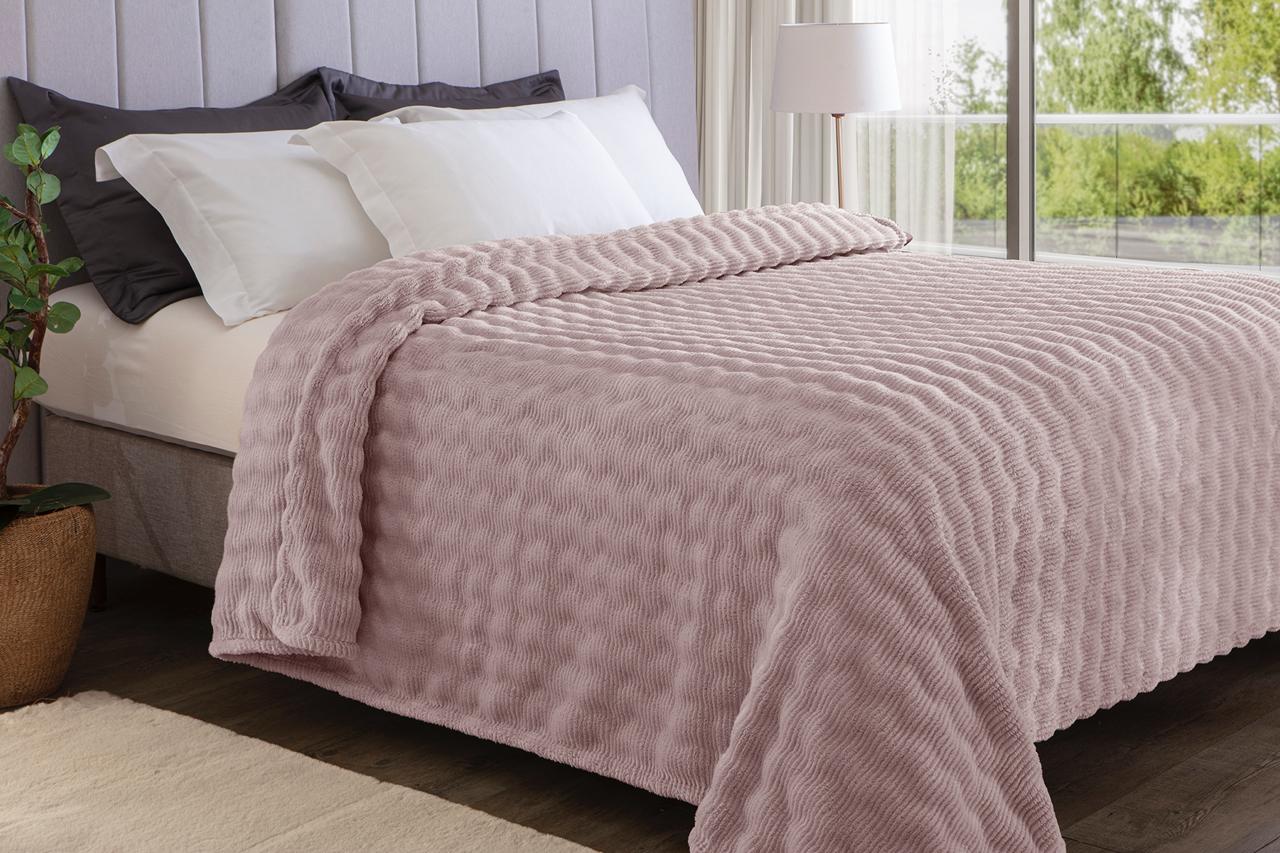 Cobertor King LK 5s Lili Katz Rose 2,20m x 2,40m - Jolitex