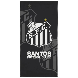 Toalha Aveludada Transfer Time Santos 70 cm x 1,40 m Lepper