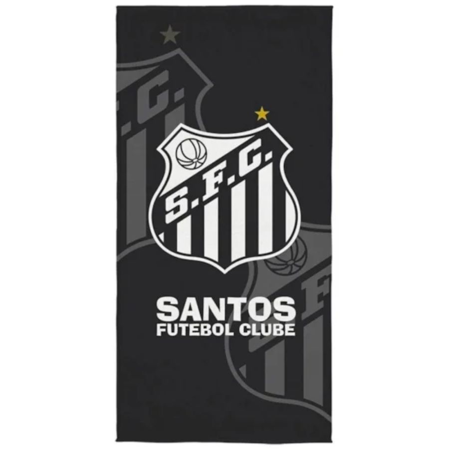 Toalha Aveludada Transfer Time Santos 70 cm x 1,40 m Lepper