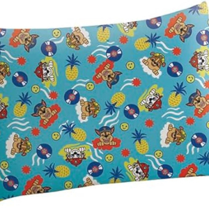 Fronha Avulsa Estampada Patrulha Canina Menino 50x70cm Azul