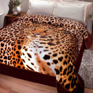 Cobertor Casal Kyor Plus Soft Leopardo 180Cm X 220Cm Jolitex