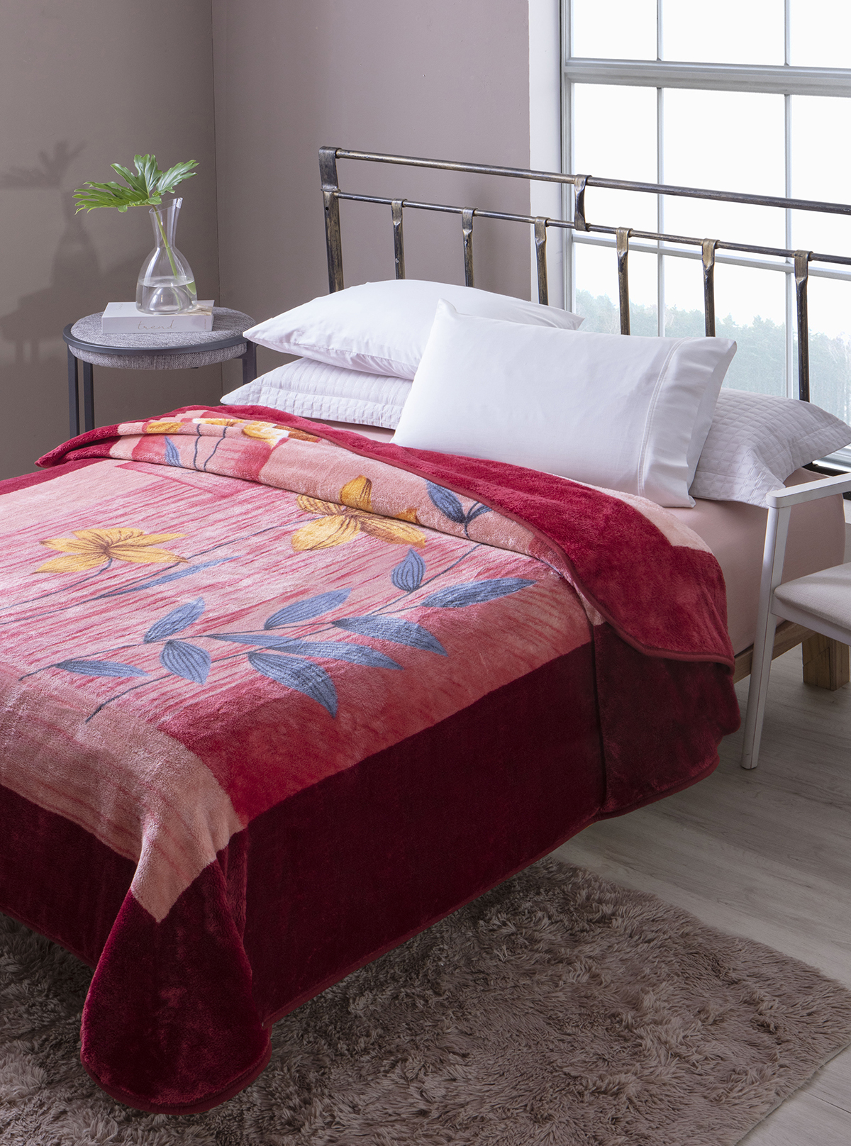 Cobertor Casal Kyor Plus Estampa Algarve 1,80x2,20m Jolitex
