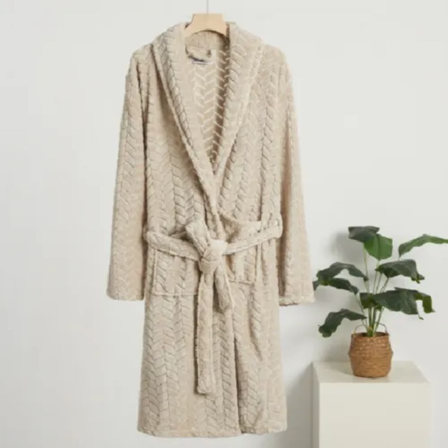 Roupão Jacquard Cordas Sonhare Luxo Conforto M Fendi Sultan