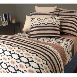 Jogo Cama Duplo Casal 140 Fios Akira 2 C/4 Peças Realce