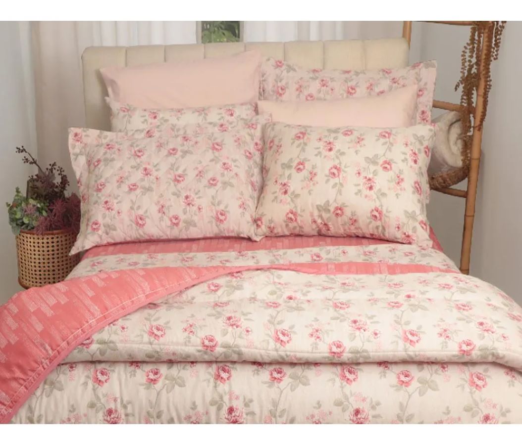 Jogo Cama Duplo Casal 220x240cm Olinda C/4 Peças Realce