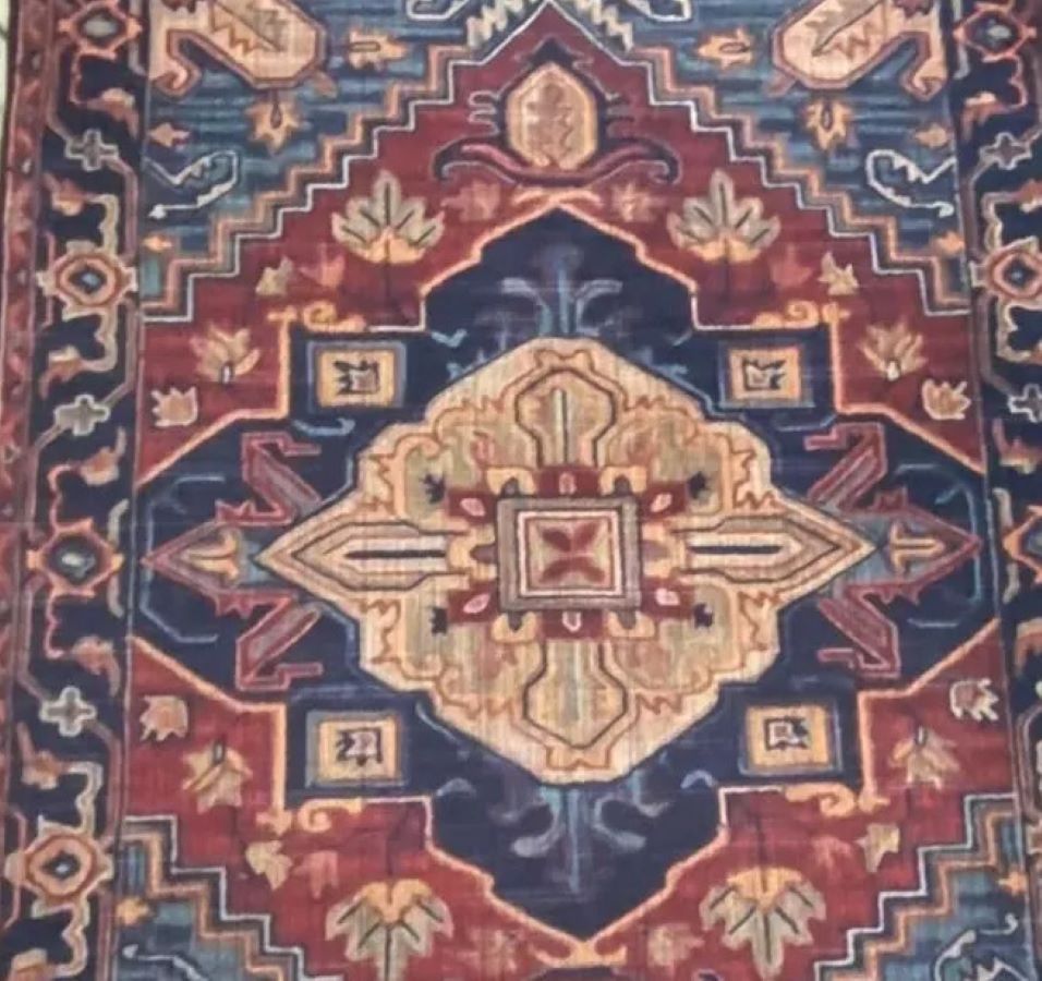 Tapete Sala Antiderrapante 140x200m Allegra Estampa 2 - Imagem 2