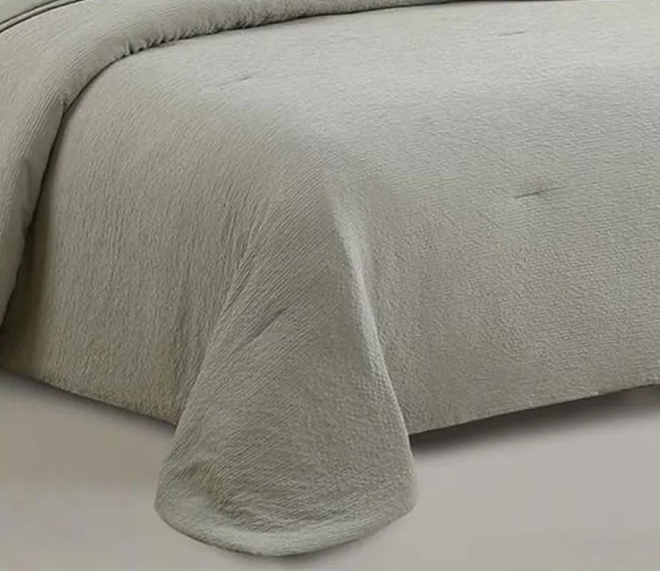 Colcha Solteiro Neo Checks 160x240cm C/2 Pçs Fendi Camesa - Imagem 3