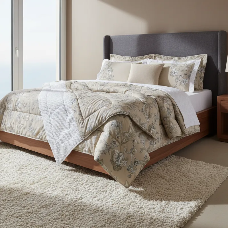 Jogo King Size Satinee Sion C 4 Peças 300 Fios Kacyumara