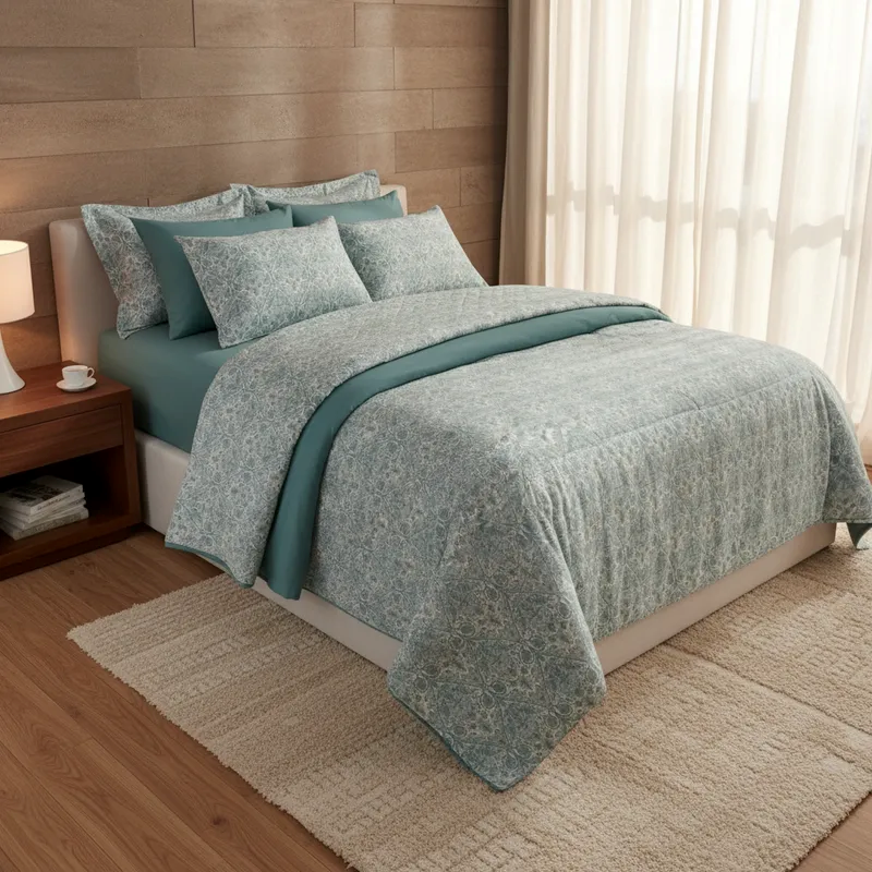 Jogo Cama Duplo Queen 4 Pças Florence Realce Premium 240x250