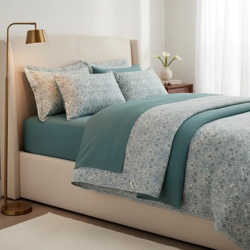 Jogo Cama Duplo Queen 4 Pças Florence Realce Premium 240x250 - Imagem 3