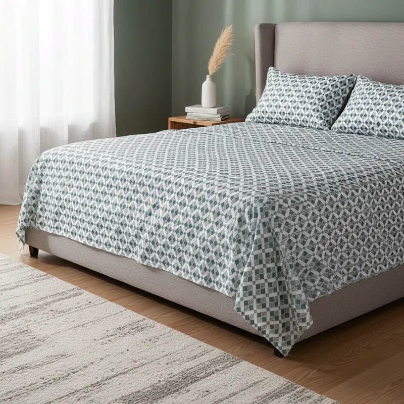 Jogo Cama Duplo Queen 4 Pças Cael Realce Premium 240x250cm - Imagem 3