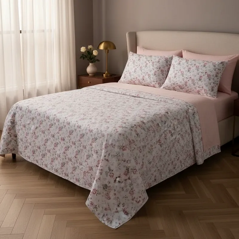 Jogo Cama Casal Sultan Realce Vitório C/4 Peças 2,20x2,50m