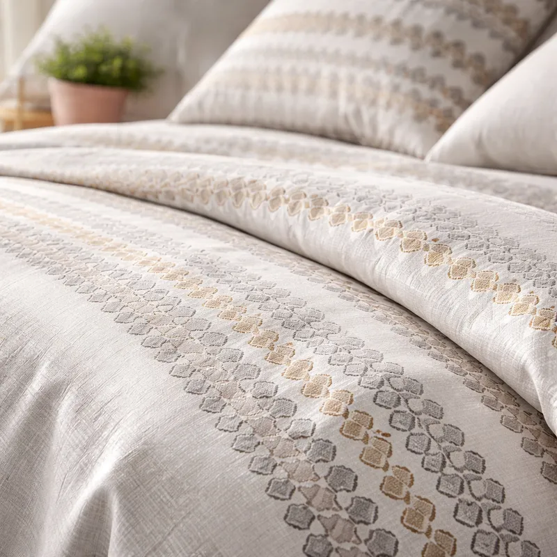 Jogo Cama Duplo Queen Vitório Realce Premium 240x250cm - Imagem 3